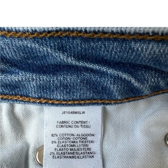 Derek Lam “ Mila” Mid- Rise Girlfriend Denim Blue Jeans - Picture 5 of 9